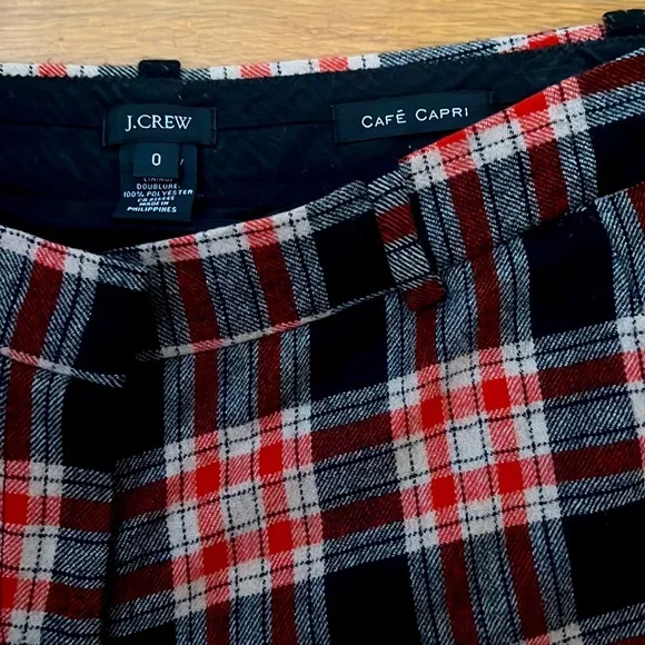 J.Crew Cafe Capri wool pant - Picture 2 of 4